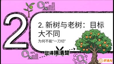 第3节：【春肥策略】开春底肥：新树&ldquo;扩版图&rdquo;，老树&ldquo;点引擎&rdquo;，课程：《柑橘底肥&ldquo;翻身账&rdquo;：从改土到高产的实战全书》
