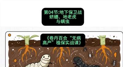第04节：地下保卫战&mdash;&mdash;蛴螬、地老虎与螨虫 ，课程：《卷丹百合&ldquo;无病高产&rdquo;植保实战课》#识农AI