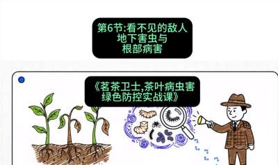 第06节：看不见的敌人&mdash;&mdash;地下害虫与根部病害，课程：《茗茶卫士&mdash;&mdash;茶叶病虫害绿色防控实战课》#识农AI